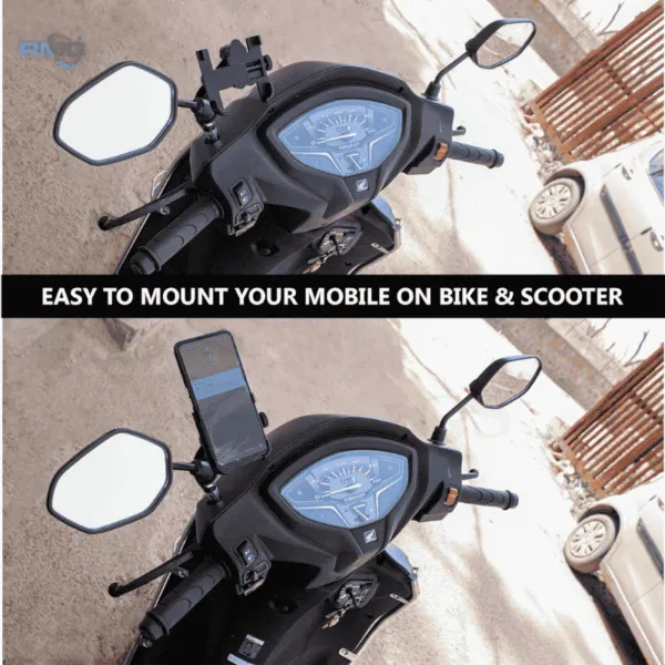 Universal Phone Clamp for Bicycles and Motorcycles