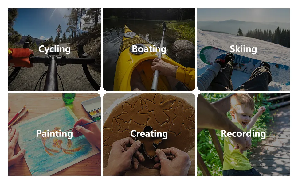 Adjustable Neck Mount for Action Cameras and Phones