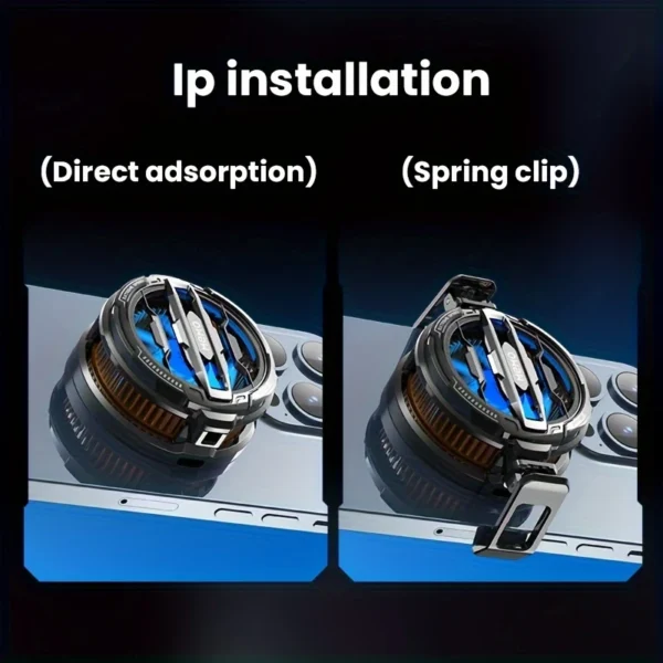 Phone Cooling Tool with Magnetic Film for Smartphones