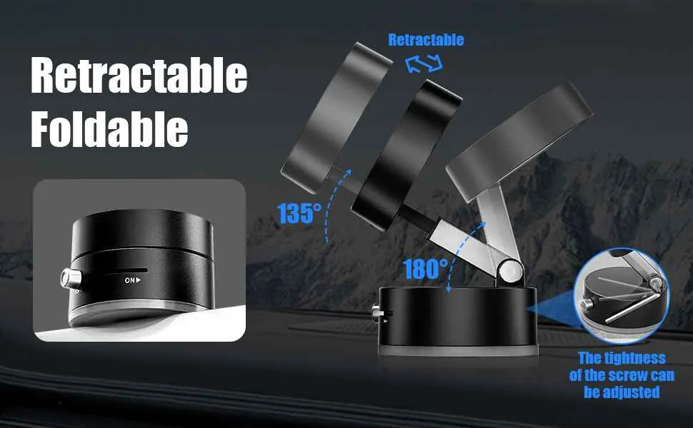 magnetic desk phone holder