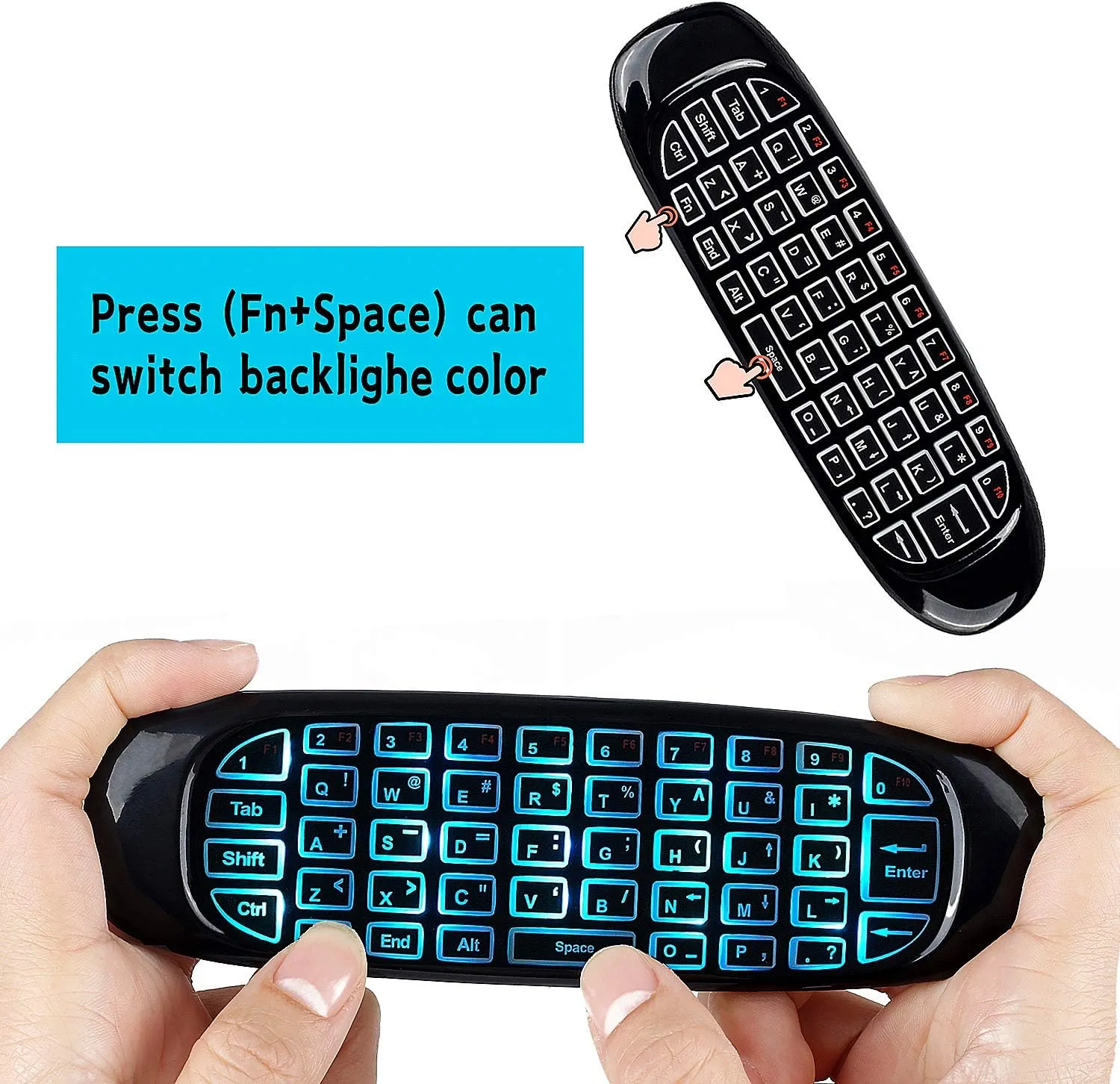 Motion Sensing Keyboard Remote