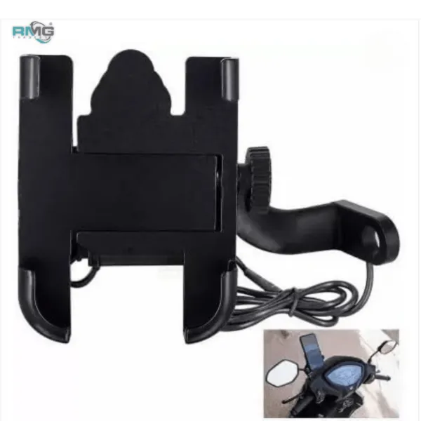 Mobile Stand for Bike Handlebar with Charging