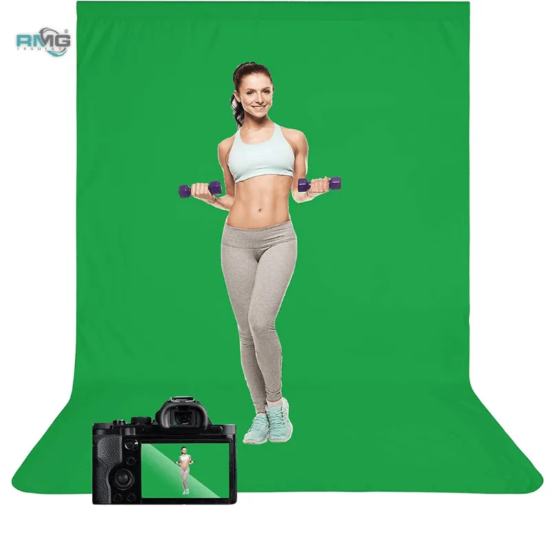 Professional Green Background for TikTok Videos