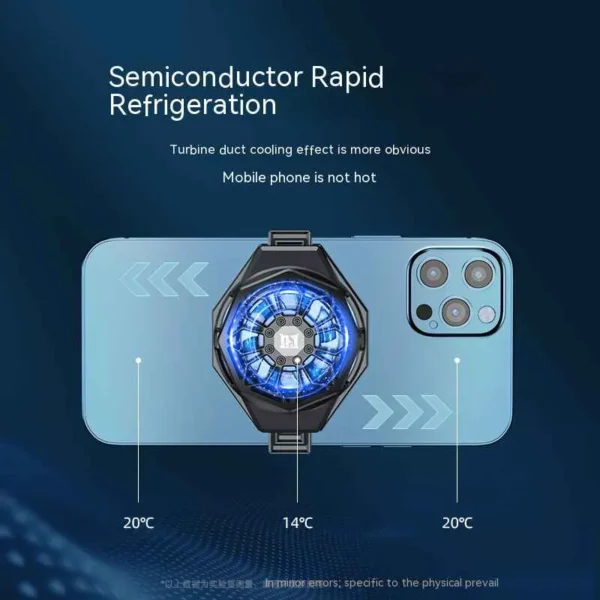 Gamepad radiator fan for Android and iPhone