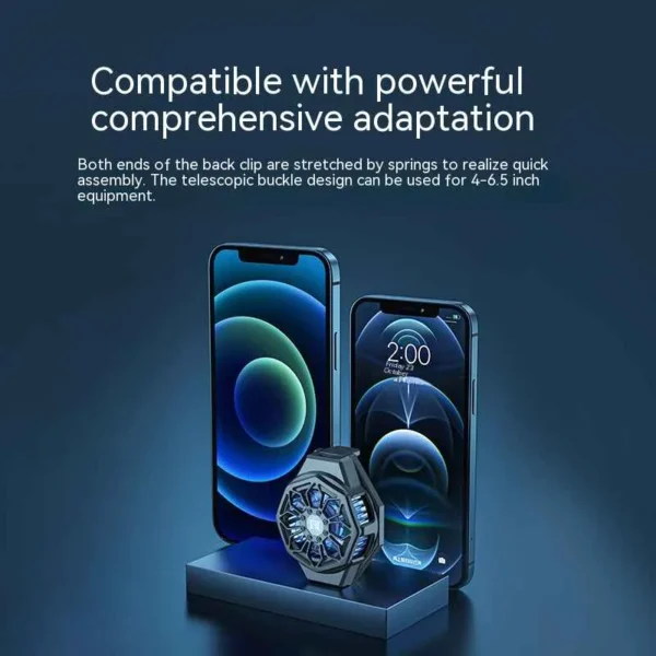 Cell phone gaming radiator for PUBG