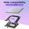 Ergonomic desktop stand for laptop