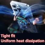 USB Mobile Cooling Fan with LED Temperature