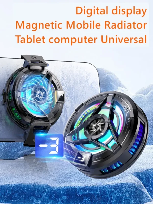 Magnetic Radiator for Heat Dissipation in Phones