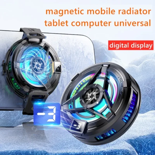 Magnetic Mobile Radiator with Digital Display