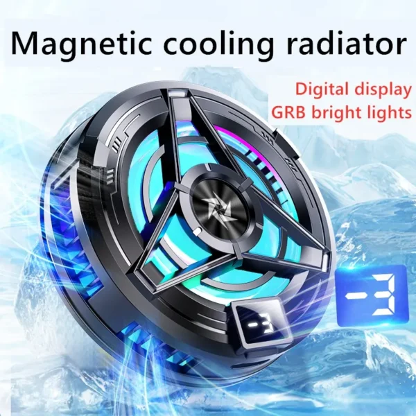 Flat Plate Mobile Phone Cooler for Gaming
