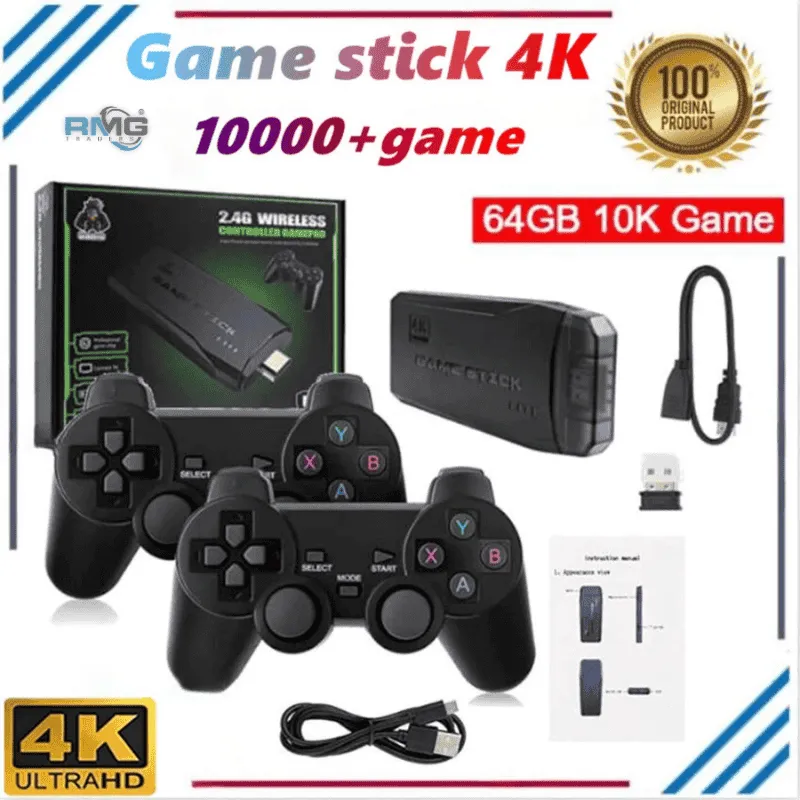 4K Game Console with Emulator Support
