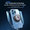 Portable USB Plug-In Cooling Fan for Smartphones