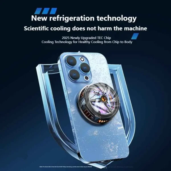 Portable USB Plug-In Cooling Fan for Smartphones