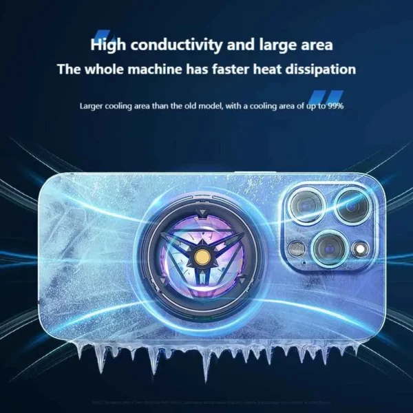 X18 Mobile Phone Radiator Fan for Android and iOS