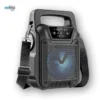 Portable solar MP3 player with handle
