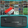 Game Stick 4K with Dual Wireless Controllers