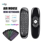C120 Wireless Air Mouse Keyboard Remote – Your All-in-One Motion Sensing Remote for Android Smart TV, Mini PC