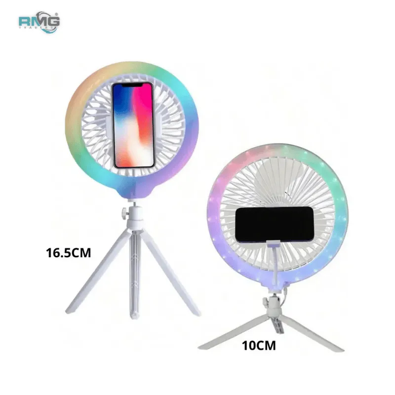 Compact Ring Light for Mobile Content Creation