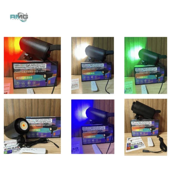 Portable RGB LED Fill Light with Remote Control
