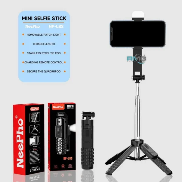 Vlogging selfie stick for TikTok videos