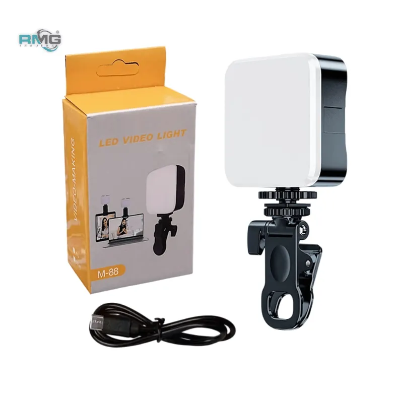 M88 LED Video Light for Mobile and Laptops
