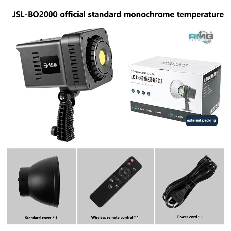 Adjustable Brightness Video Light with LCD Display