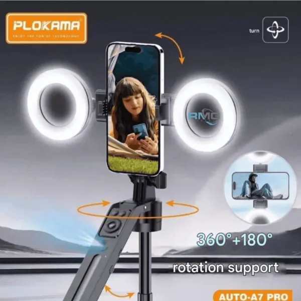 LED fill light tripod for mobile phones