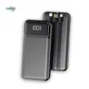 Power bank with LED light and dual USB ports