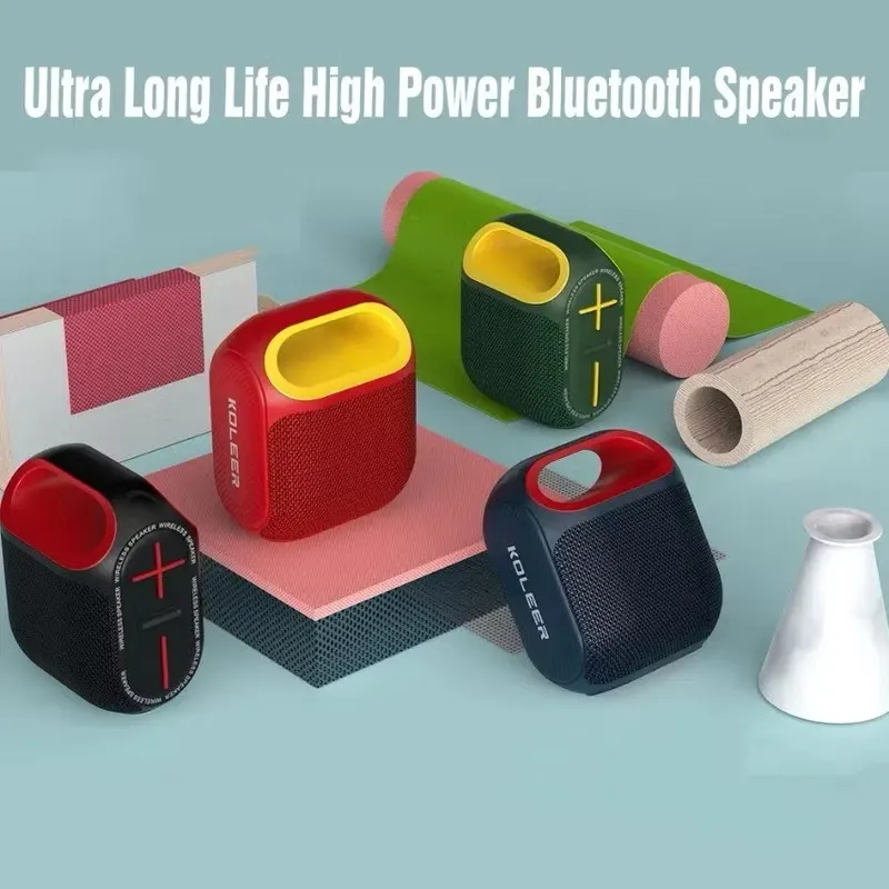Long Battery Bluetooth Speaker by Koleer