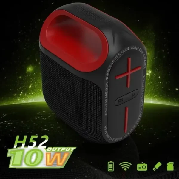 Rugged Wireless Speaker for Travel & Camping