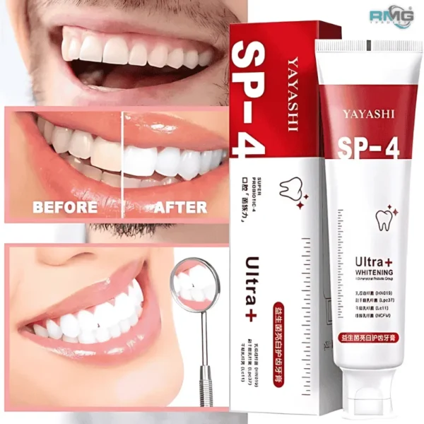 Yayashi SP-4 Ultra Whitening Toothpaste 120gm