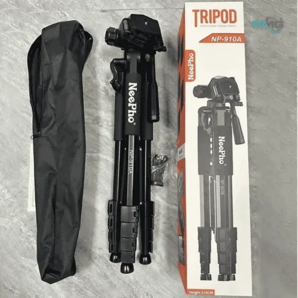 Adjustable 57–210cm Tripod Stand for Photography