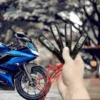 Bike Indicator Mounted on Rear Fender