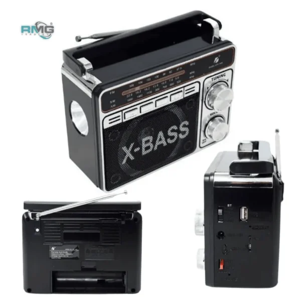 Classic Radio Style X-Bass Speaker