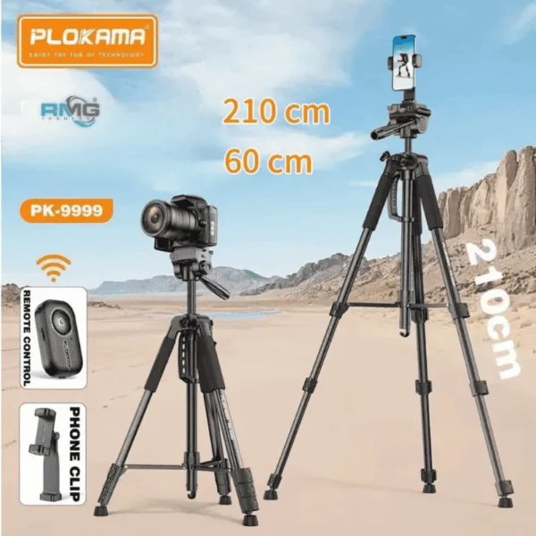 PLOKAMA PK-9999 Tripod Front View