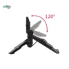 Foldable mobile tripod for video recording