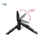 Foldable mobile tripod for video recording