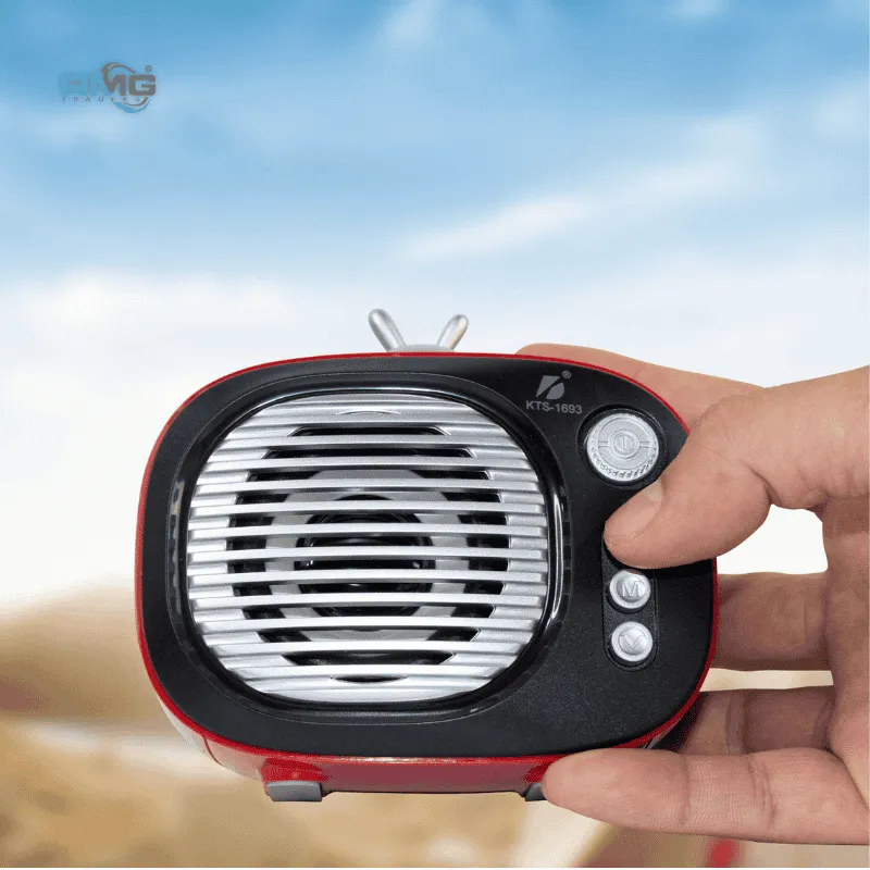 KTS-1693 Portable Bluetooth Speaker with LED Light