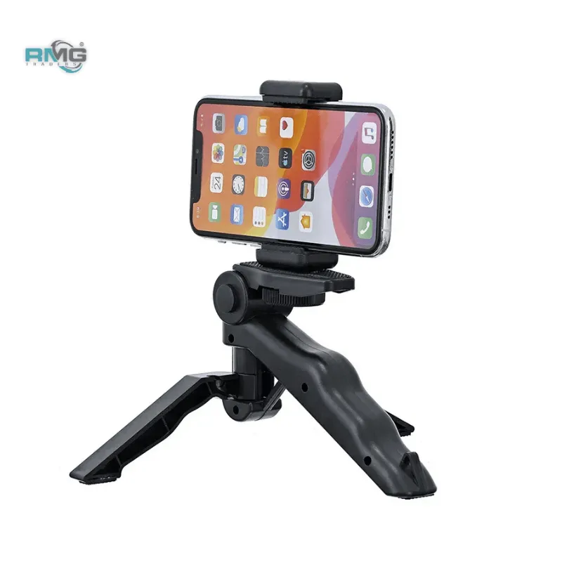 Compact tabletop tripod for YouTube and TikTok