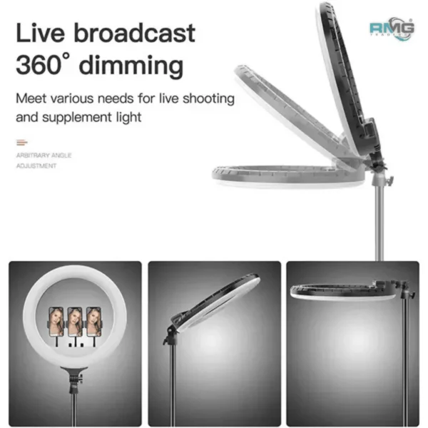 Soft Glow LED Ring Light for TikTok & Streaming
