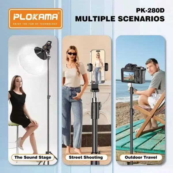 Light Stand for Cameras, Flash & Diffusers