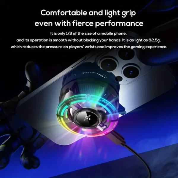 CX15 Fast-Cooling Phone Fan with Screen