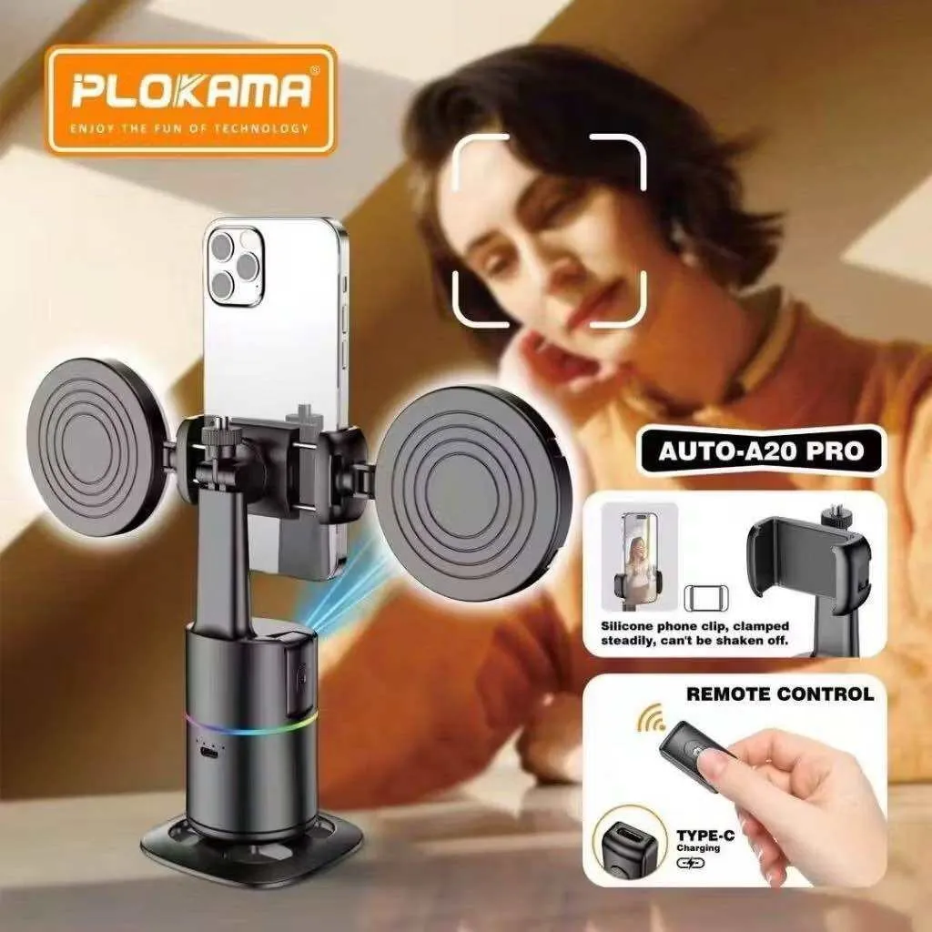 Plokama AI Gimbal for Selfie & Content Creation