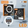 Plokama R45 Soft LED Ring Light 17.5 Inch Hoop