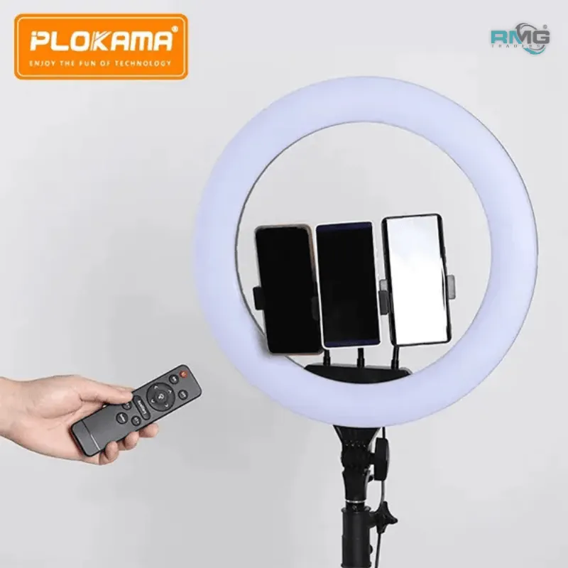 17.5” LED Ring Lamp for Makeup Tutorials