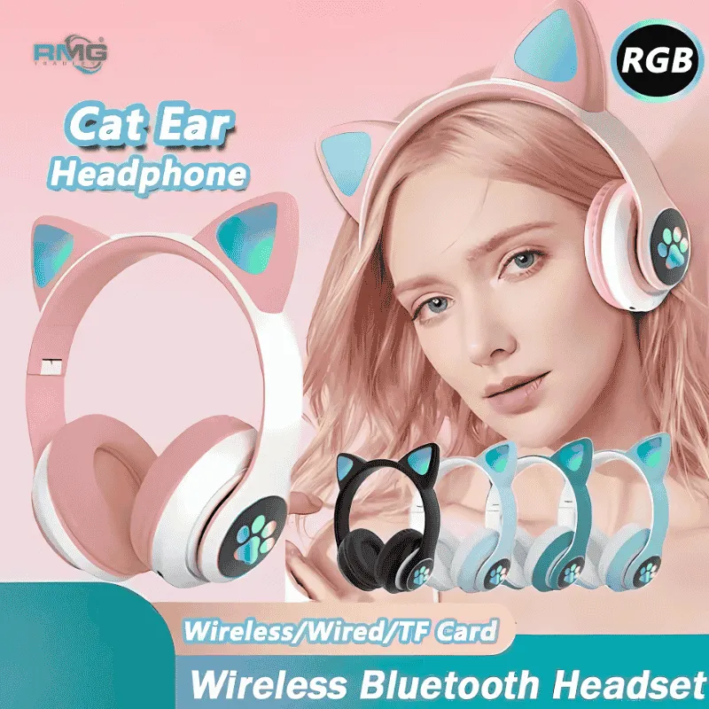 girl child headphones
