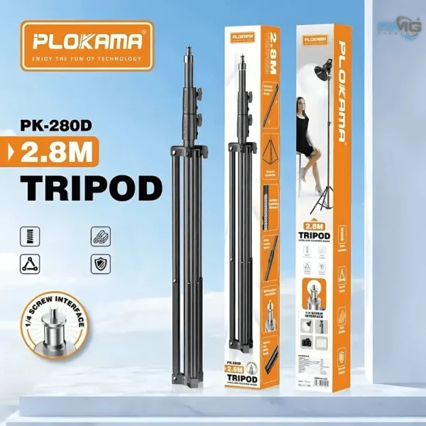 Plokama Professional Tripod Stand with Nut Lock