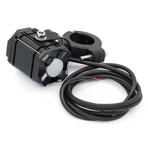 Side View of LED Bike Headlight – Universal Fit 