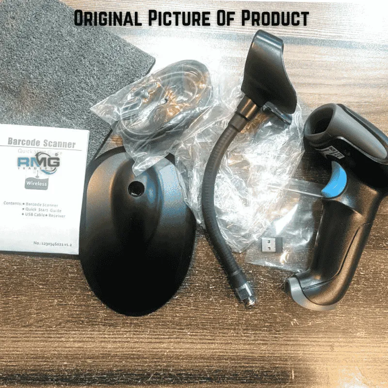 Plug and play barcode reader for shop