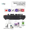F999 Streaming Audio Mixer with Multiple Inputs